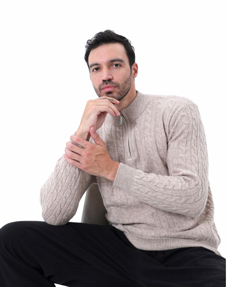 Thomas Tailor ™|Cashmere Half Zip