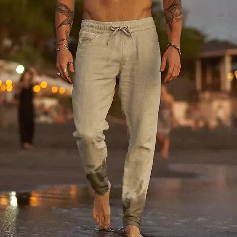 Thomas Tailor ™| Linen Beach Trousers