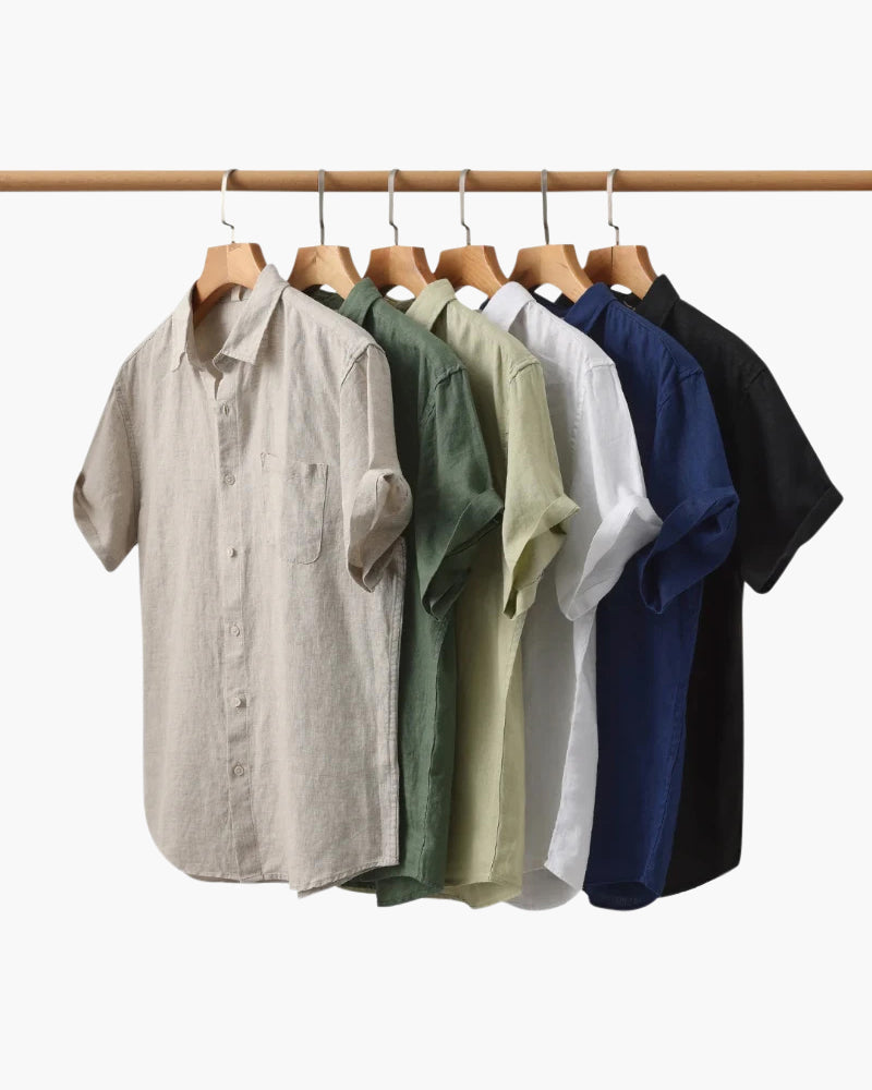 Thomas Tailor ™|Linen Shirt (Shortsleeve)