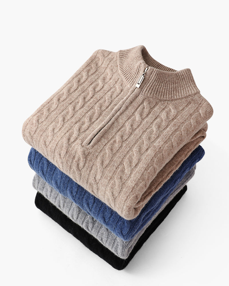 Thomas Tailor ™|Cashmere Half Zip