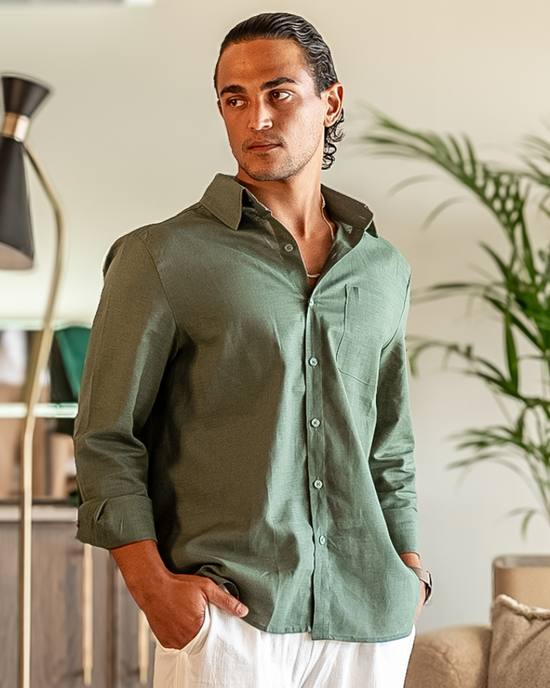 Thomas Tailor ™| Linen Shirt