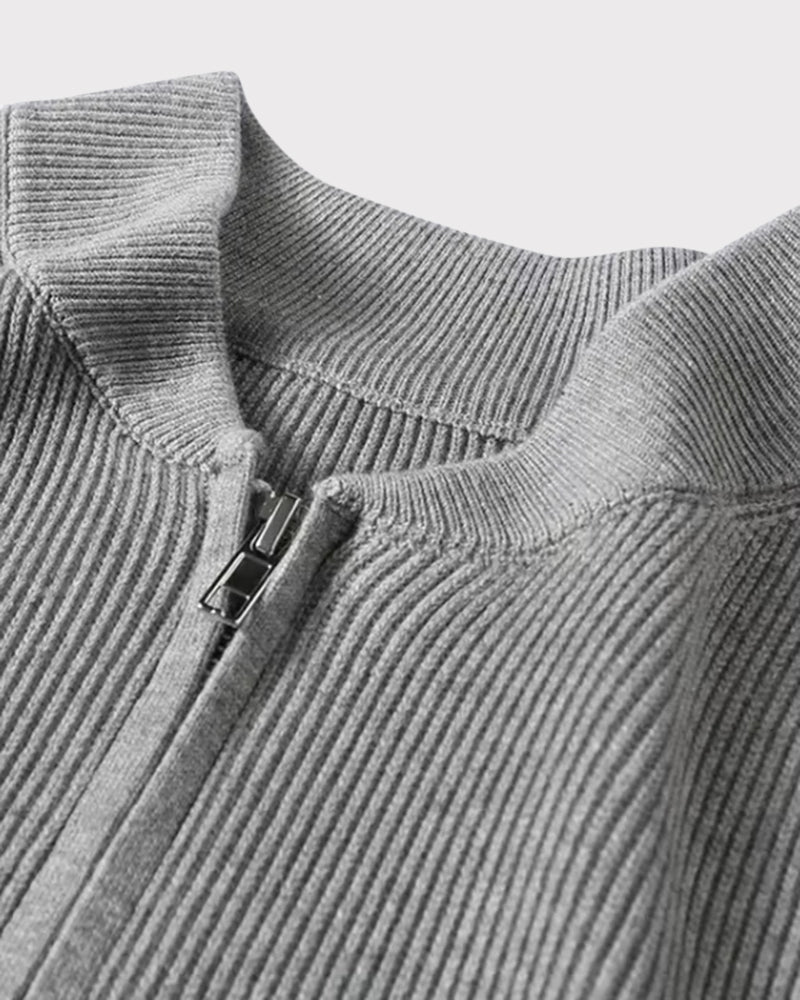Thomas Tailor ™|Zip-Up Cardigan