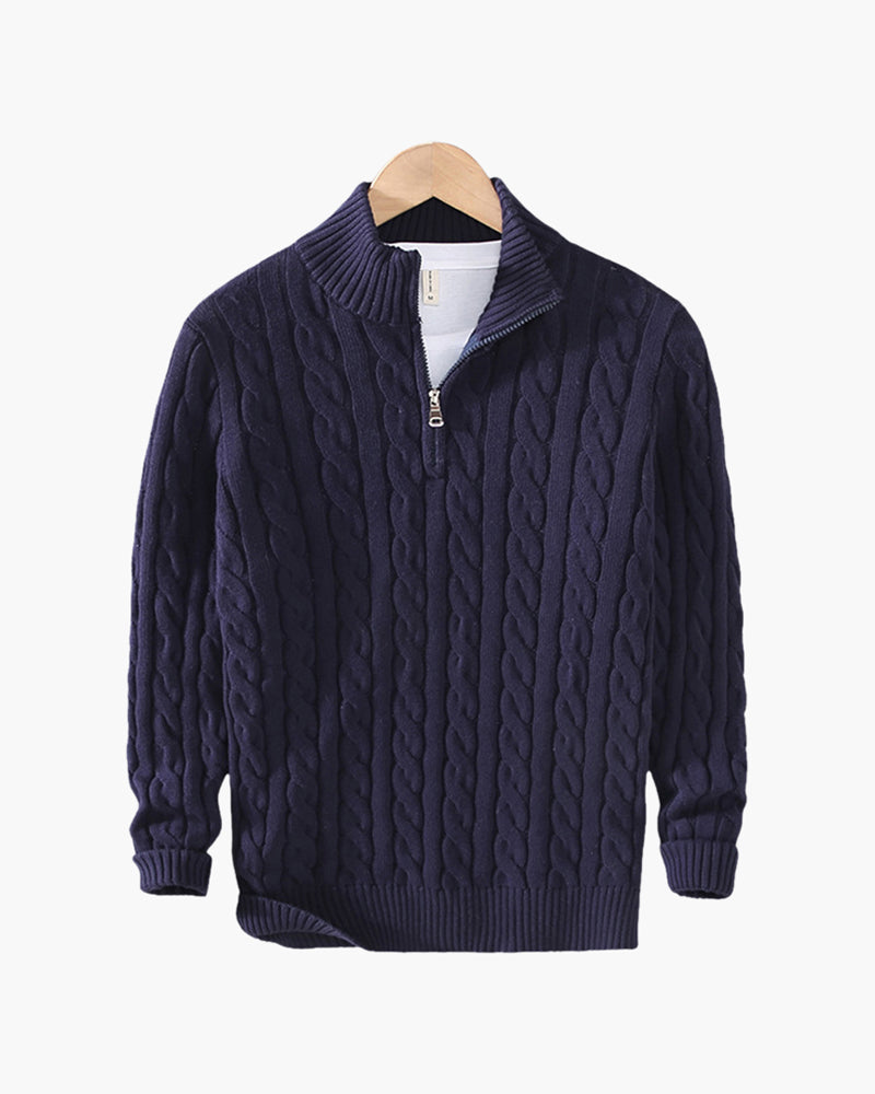 Thomas Tailor ™|Half Zip Sweater