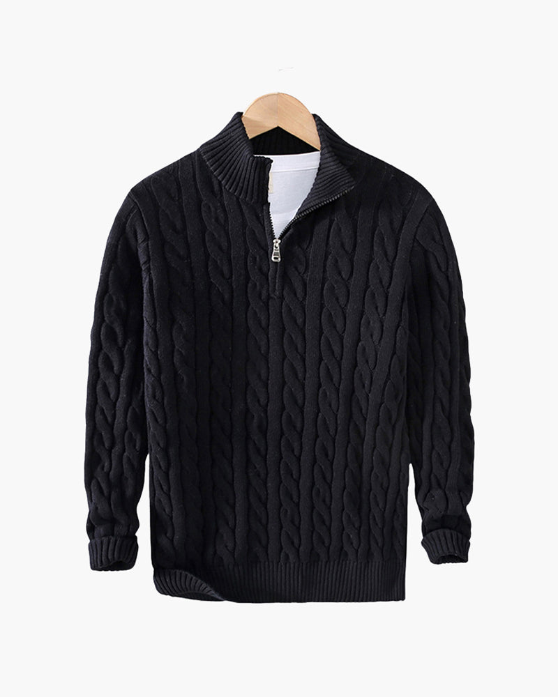 Thomas Tailor ™|Half Zip Sweater