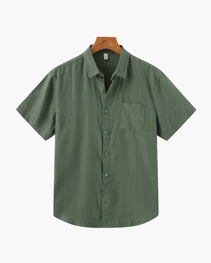 Thomas Tailor ™|Linen Shirt (Shortsleeve)