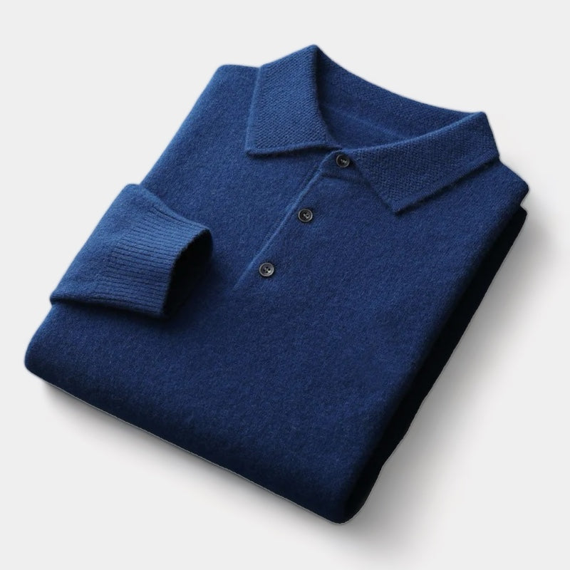 Thomas Tailor ™|Polo Collar Sweater