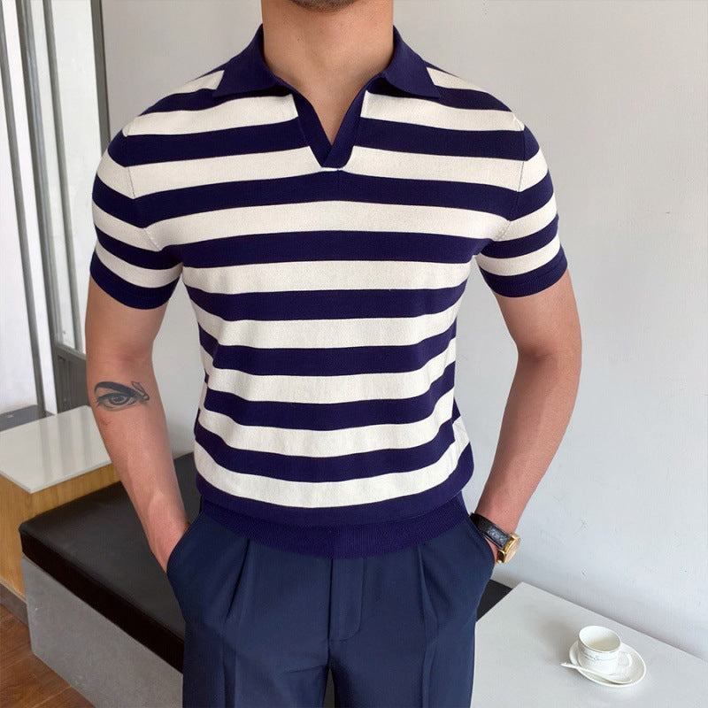 Thomas Tailor ™| V Collar Polo Shirt