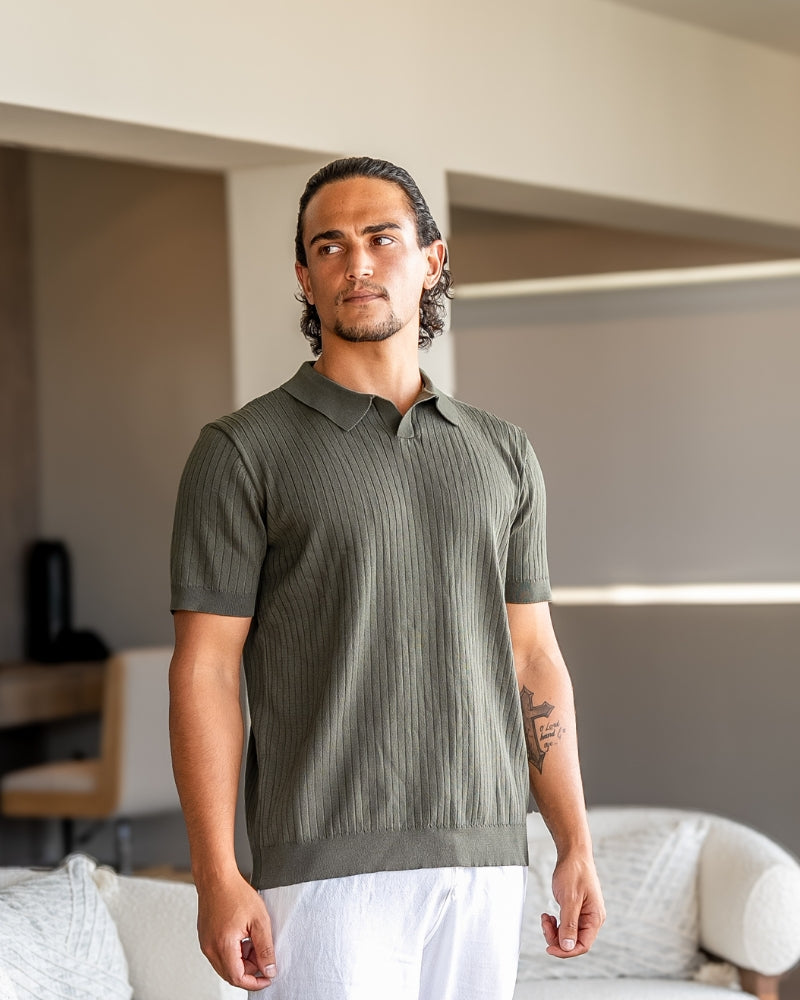 Thomas Tailor ™| Ribbed Polo