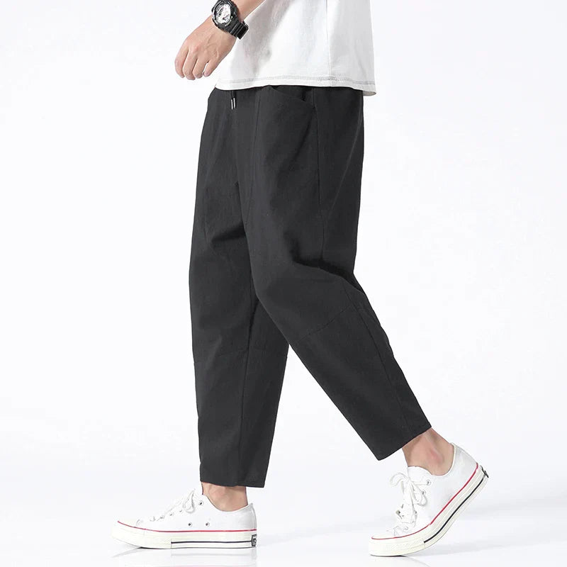 Thomas Tailor ™|Kyoto Linen Cropped Pants