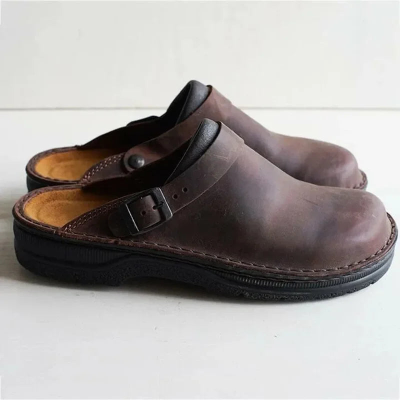 Thomas Tailor ™|Leather Clogs