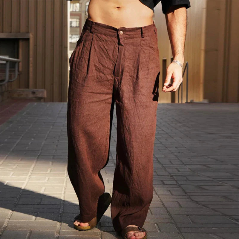 Thomas Tailor ™|Leg Linen Trousers