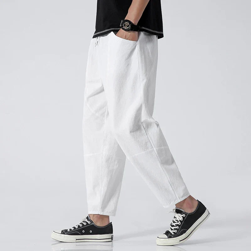 Thomas Tailor ™|Kyoto Linen Cropped Pants