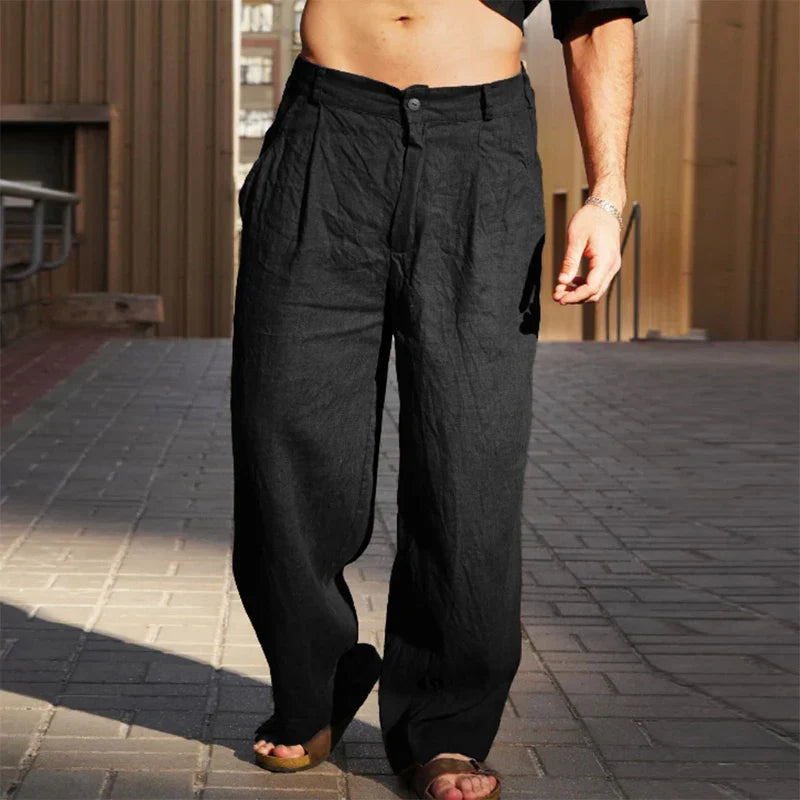 Thomas Tailor ™|Leg Linen Trousers