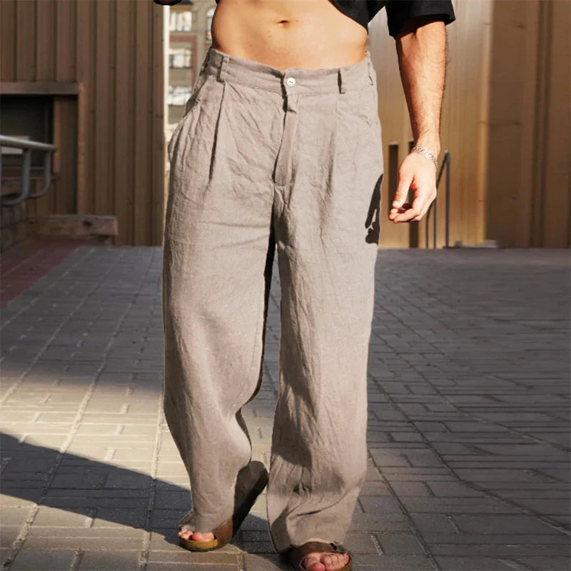 Thomas Tailor ™|Leg Linen Trousers