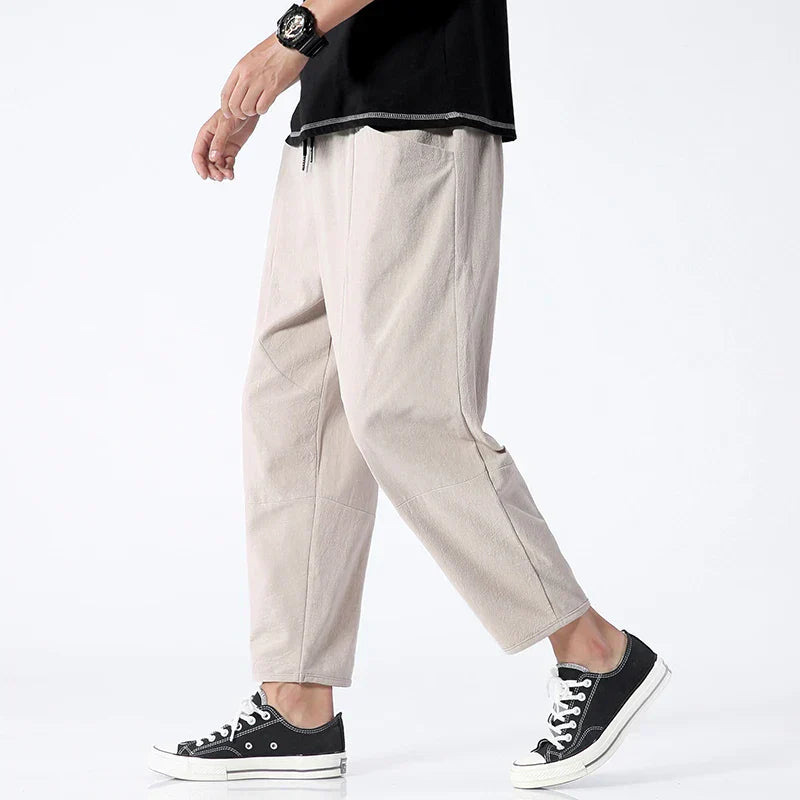 Thomas Tailor ™|Kyoto Linen Cropped Pants