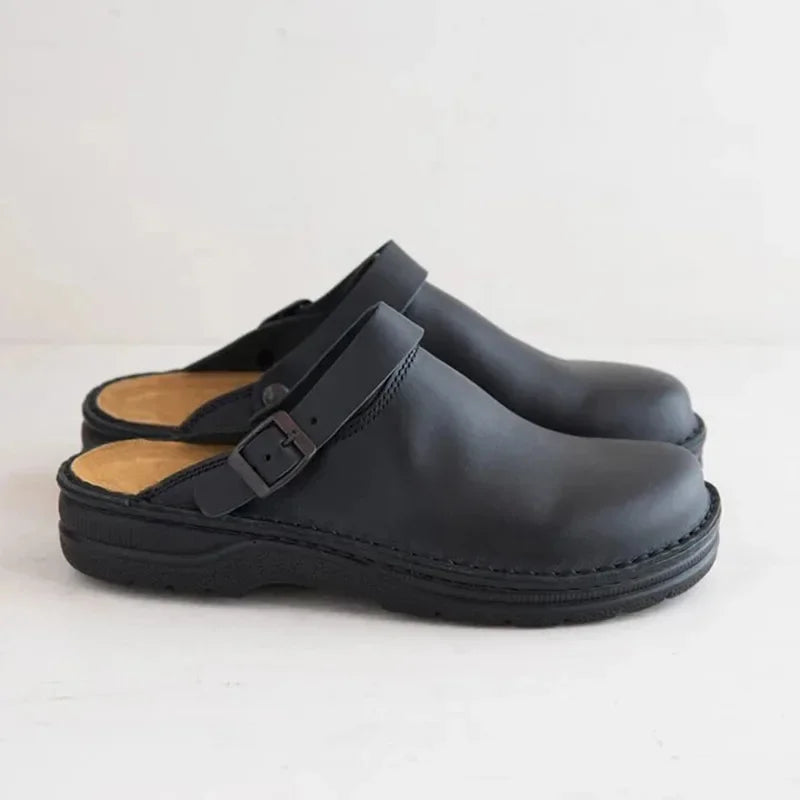 Thomas Tailor ™|Leather Clogs