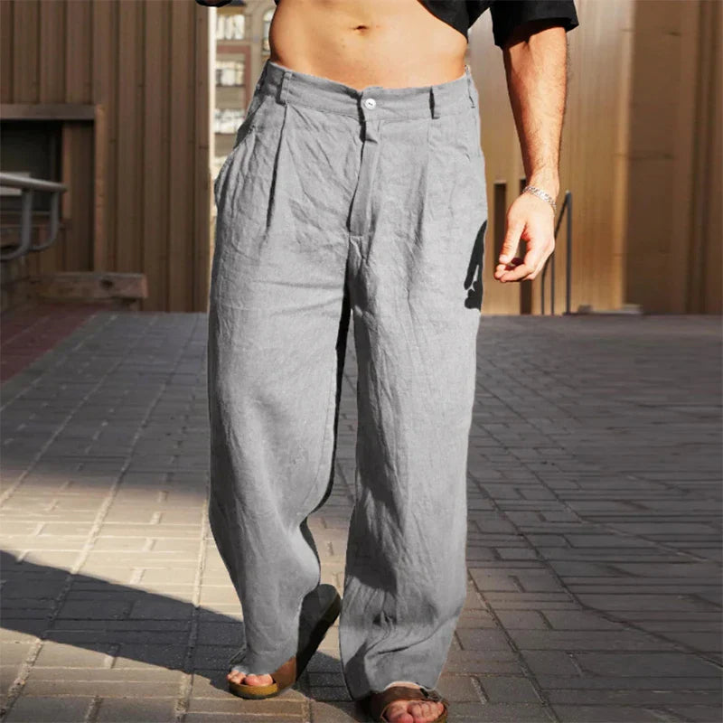 Thomas Tailor ™|Leg Linen Trousers