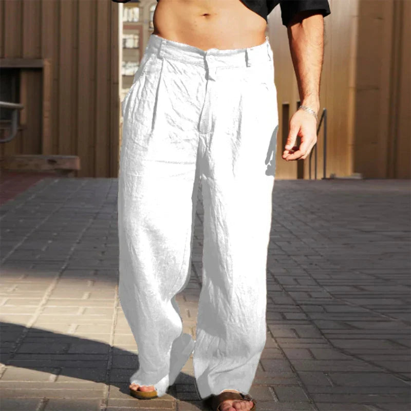 Thomas Tailor ™|Leg Linen Trousers