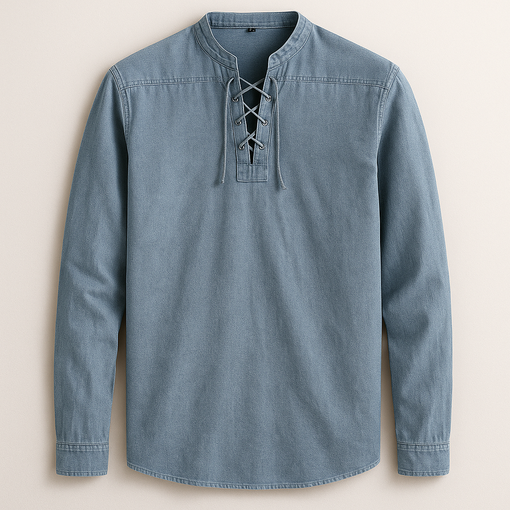 Thomas Tailor ™|Nomad Henley Long Sleeve Shirt